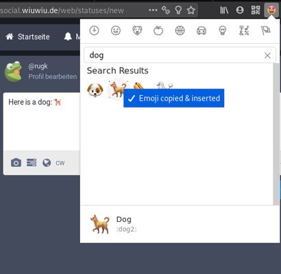 …or directly inserted into the current page.