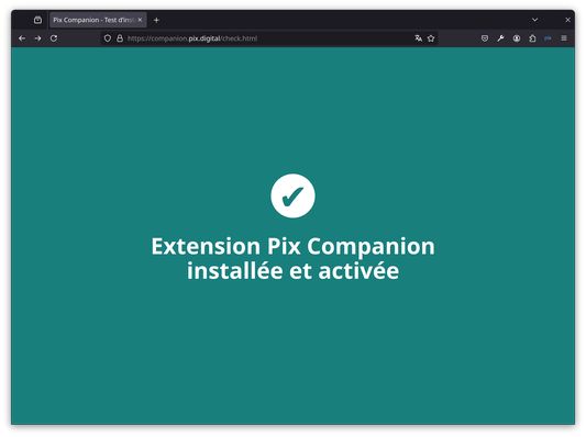 The extension is detected on the candidate's browser.