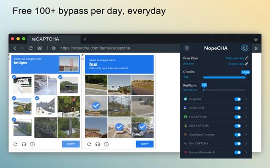 Free 100+ bypass per day, everyday
