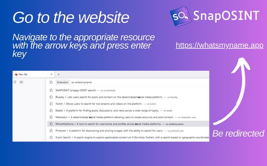 Show how to be redirected to the appropriate resource