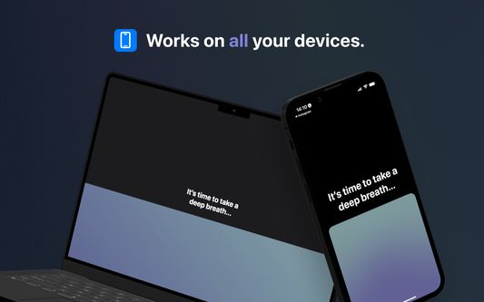You can use one sec in your web browser, on iPhone, iPad, and Android.