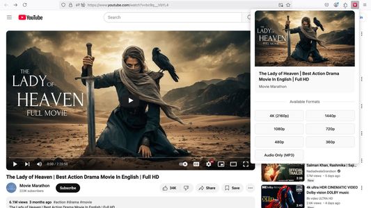 Download YouTube videos in HD & 4K with this fast and free video downloader. Convert YouTube to MP3 and save in multiple formats.
