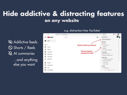 ReDD Focus basic functionality